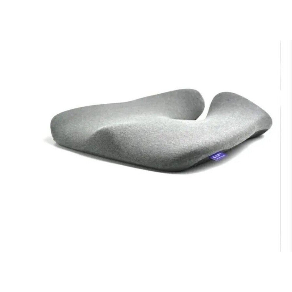 Cushion Lab Patented Pressure Relief Large Car Seat Cushion Tailbone Coccyx Grey